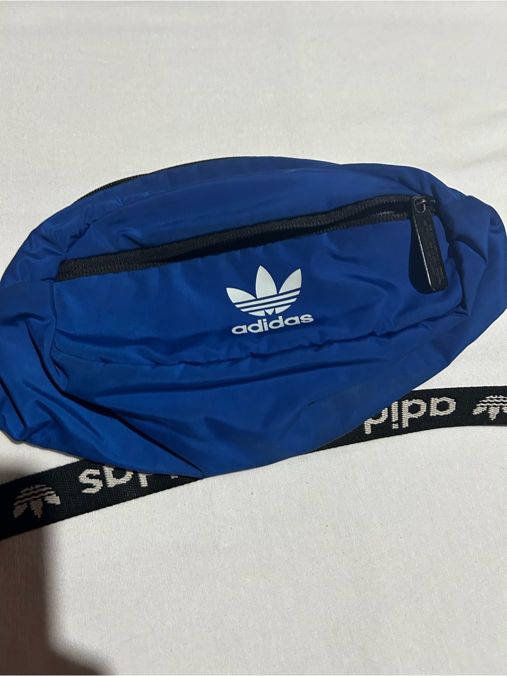 adidas Royal Blue Trefoil Crossbody Waist Bag